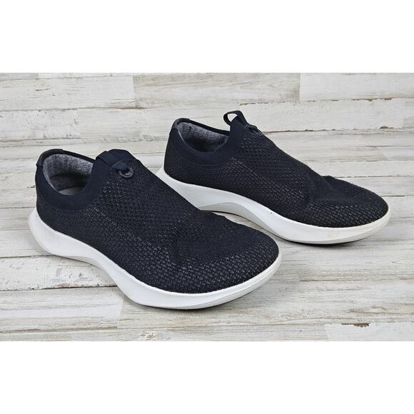 ALLBIRDS TD Tree Dasher Relay Mns 12 Knit Runners Athletic Trainers Laceless BLK - Picture 1 of 7